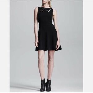EUC RAG AND BONE BLACK LILLIAN DRESS - SIZE 6